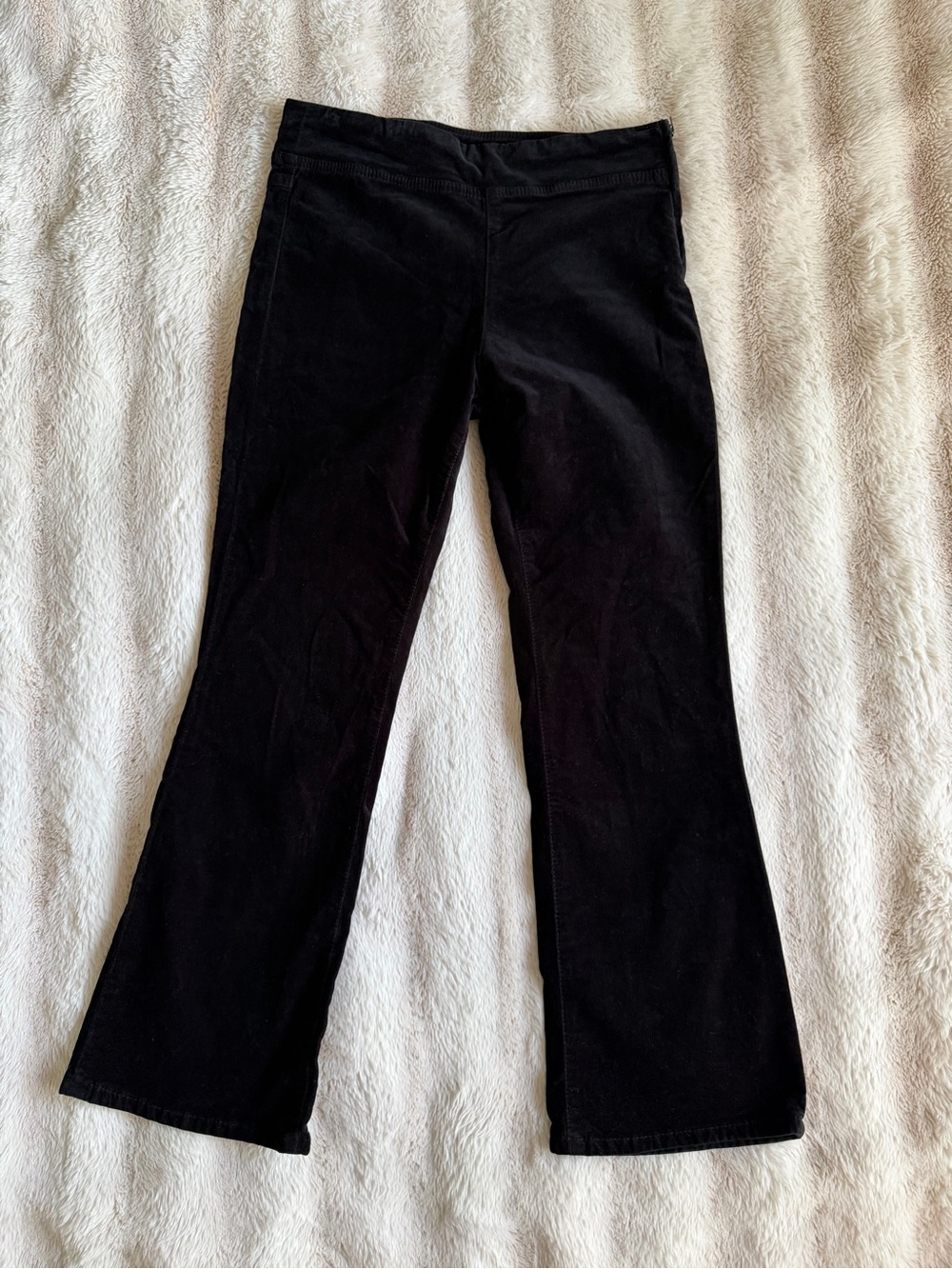 Free People Black Bootcut Stretch Pants